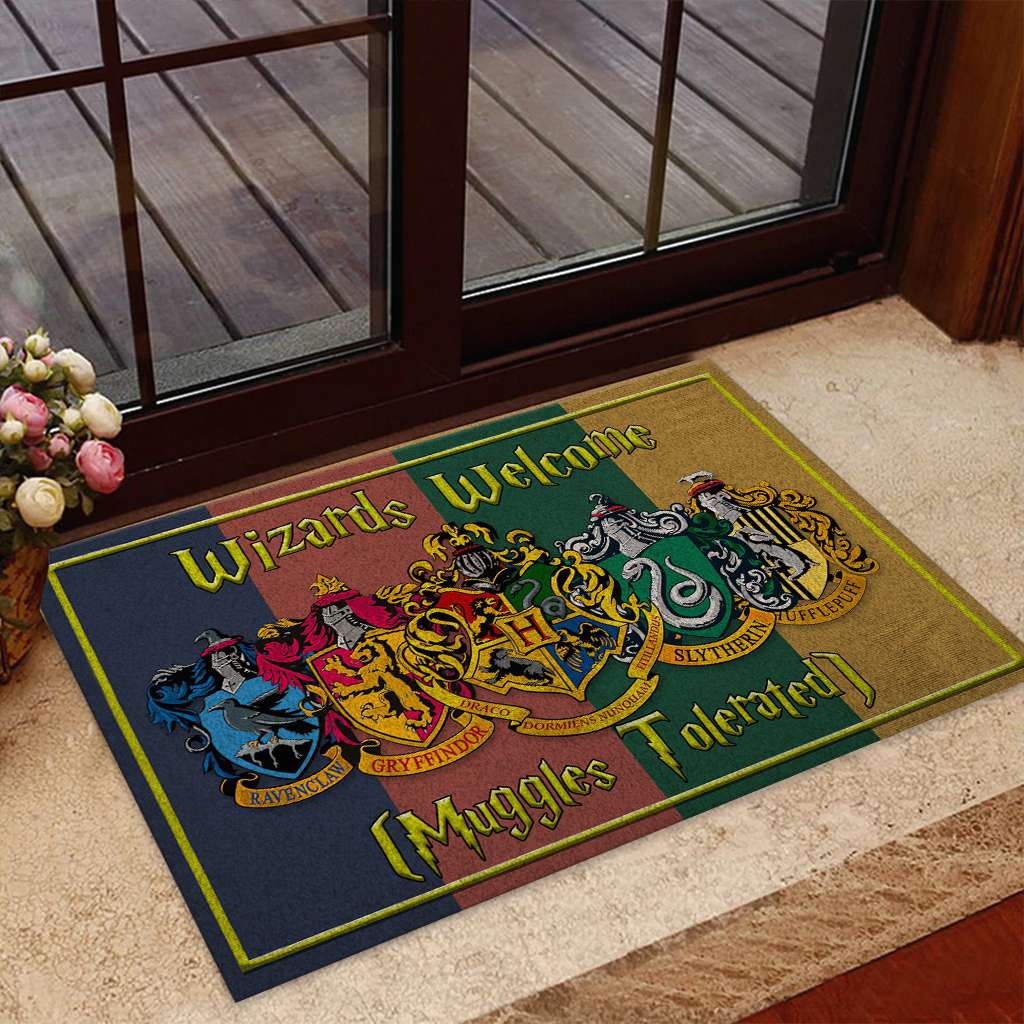 Wizards Welcome Muggles Tolerated The Magic World Doormat