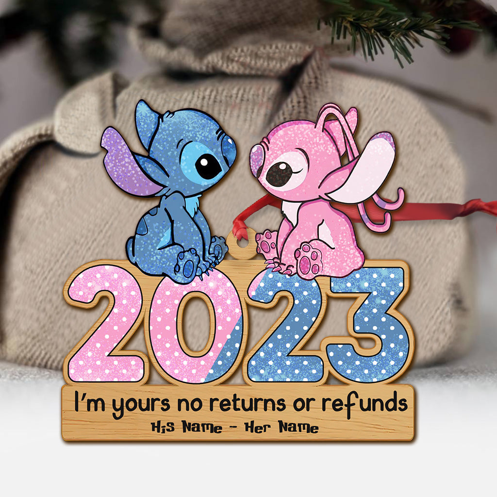 I’m Yours - Personalized Christmas Ohana Ornament