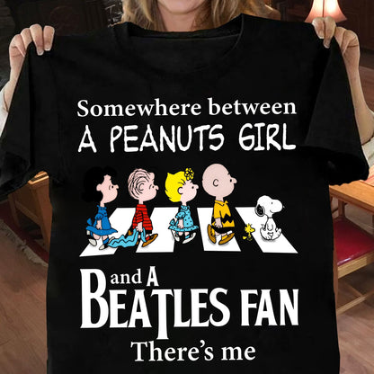 A Peanuts Girl T-shirt and Hoodie 0523