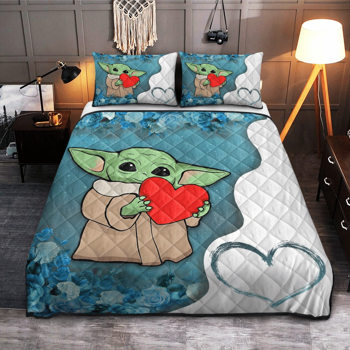 Cute Baby The Force Quilt 0523 Set 0523