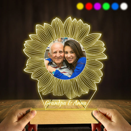 You Are My Sunshine - Gift for mom, grandma, sister, daughter, son, brother, grandpa, dad, wife, husband, friend - Personalized Shaped Plaque Light Base