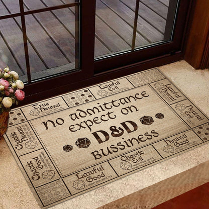 D&D Business RPG Doormat 0523