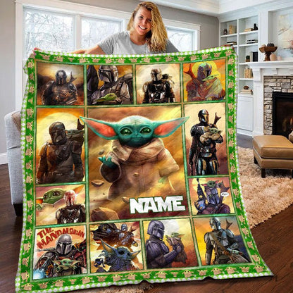 This Is The Way Personalized The Force Quilt 0523