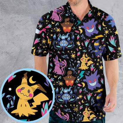 Darkness Pattern Monster Trainer Hawaiian Shirt 0823