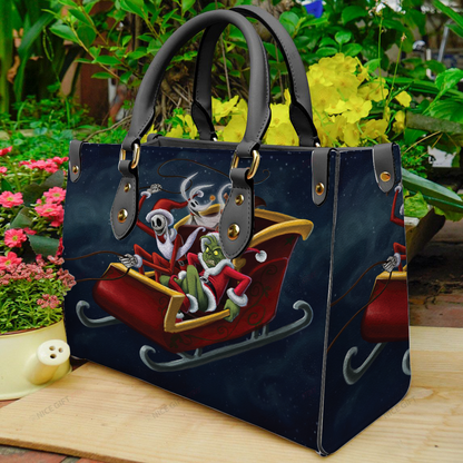 The Sleigh Nightmare Leather Handbag 0523