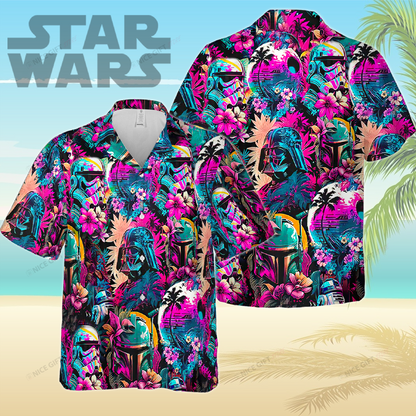 Tropical Pattern The Force Hawaiian Shirt 0523