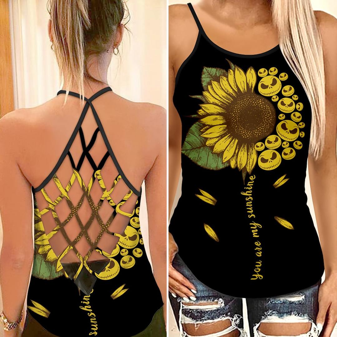 You Are My Sunshine - Nightmare Cross Tank Top 0523