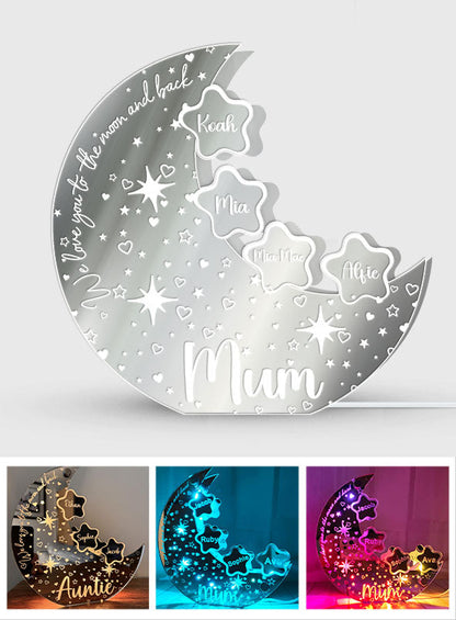 Any Name - Personalized Mother Mirror Light