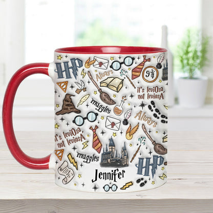 Wizard Magic - Personalized The Magic World Accent Mug