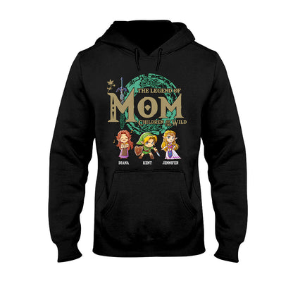 The Legend Of Mom Dad - Personalized The Hero's Legend T-shirt And Hoodie