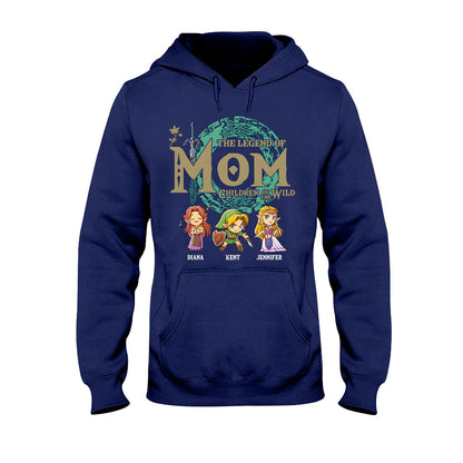 The Legend Of Mom Dad - Personalized The Hero's Legend T-shirt And Hoodie