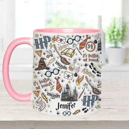 Wizard Magic - Personalized The Magic World Accent Mug