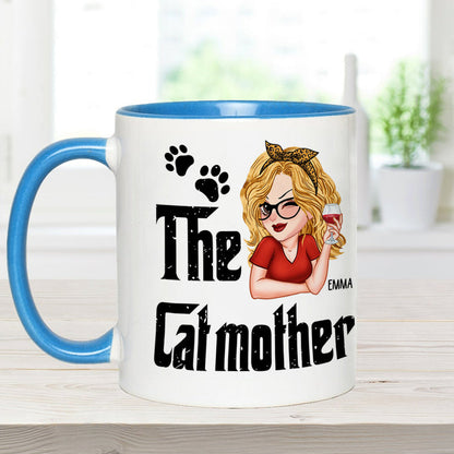 The Cat/Dog Mother - Personalized Mother Accent Mug