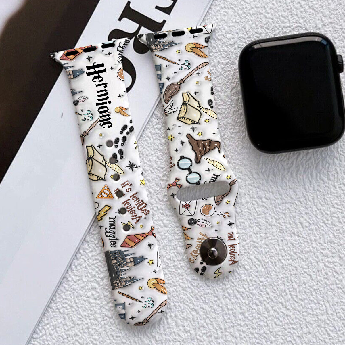 Wizard Magic - Personalized The Magic World Apple Watch Band