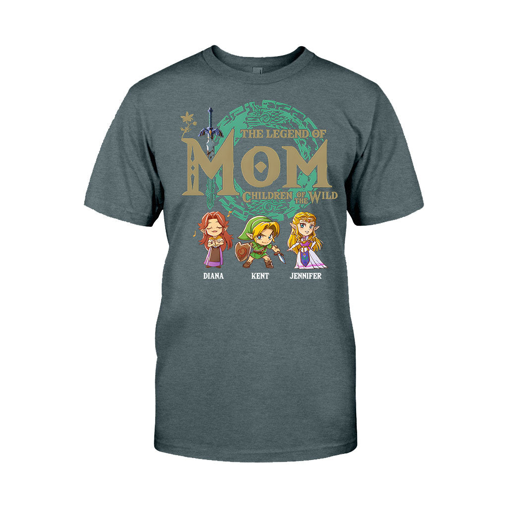 The Legend Of Mom Dad - Personalized The Hero's Legend T-shirt And Hoodie