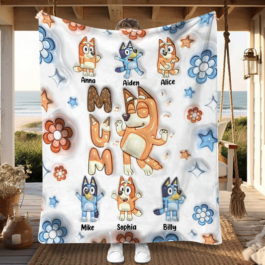 Cool Mum - Personalized Mother Blanket