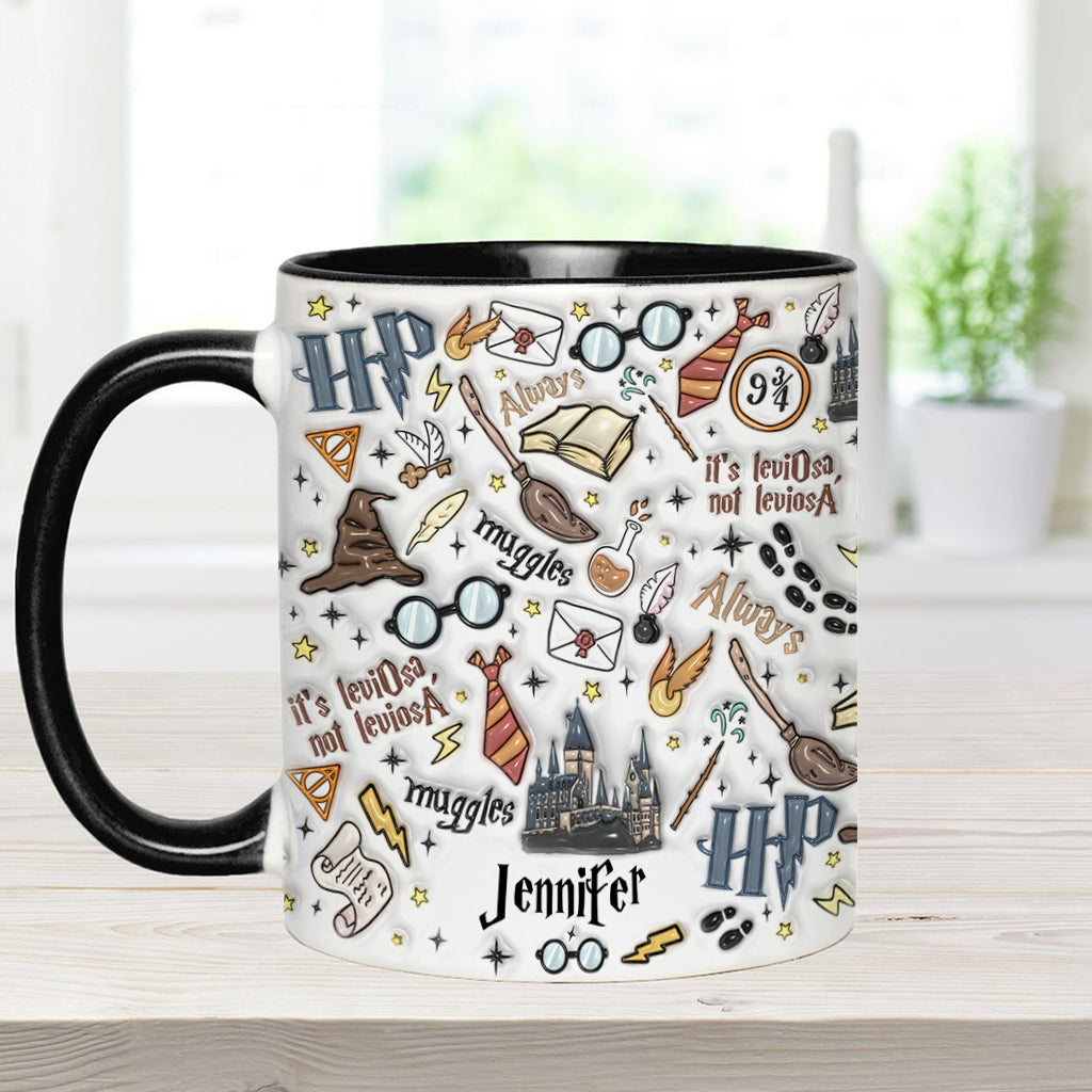 Wizard Magic - Personalized The Magic World Accent Mug