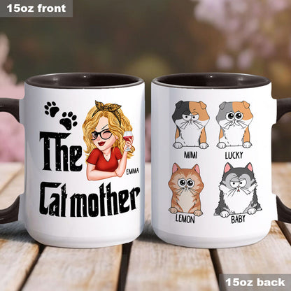 The Cat/Dog Mother - Personalized Mother Accent Mug