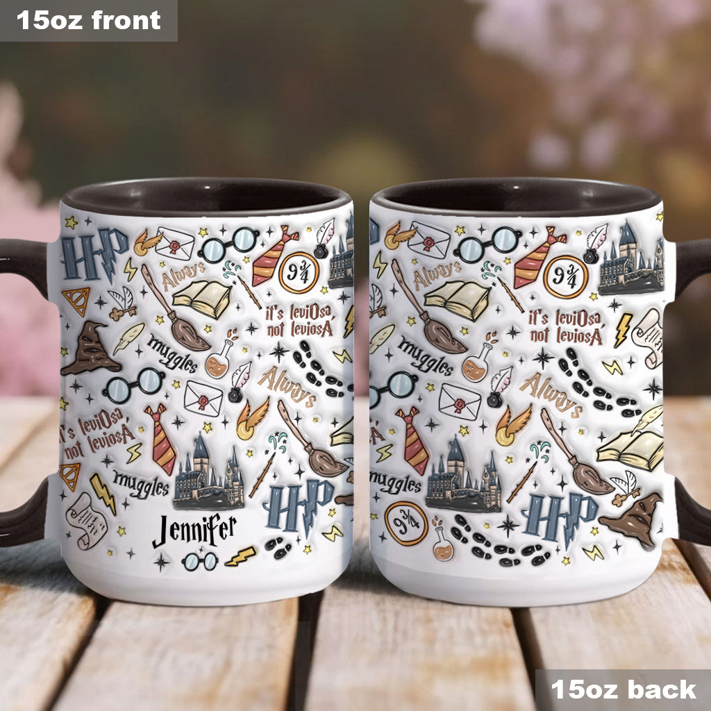 Wizard Magic - Personalized The Magic World Accent Mug