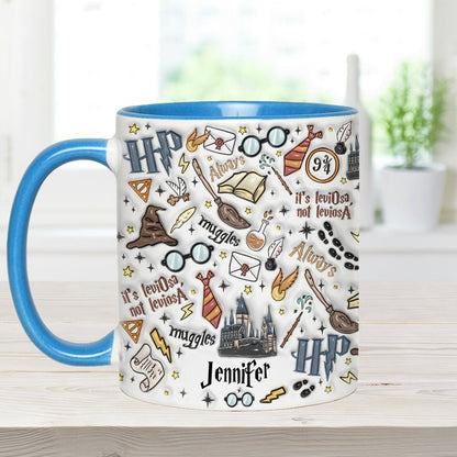 Wizard Magic - Personalized The Magic World Accent Mug