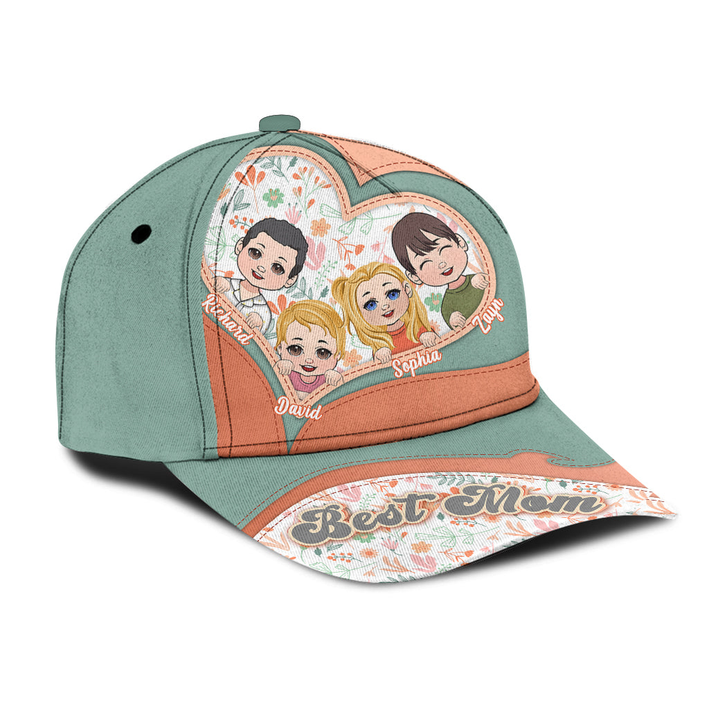 Best Nana Mom Auntie - Personalized Mother Classic Cap