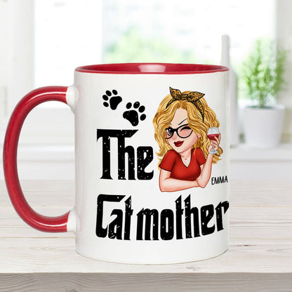 The Cat/Dog Mother - Personalized Mother Accent Mug