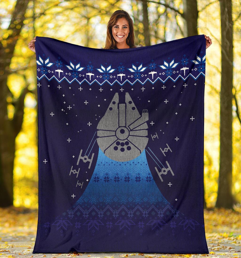 Merry Christmas The Force Blanket 0823