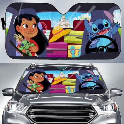 Best Friends Ohana Car Sunshade 0523