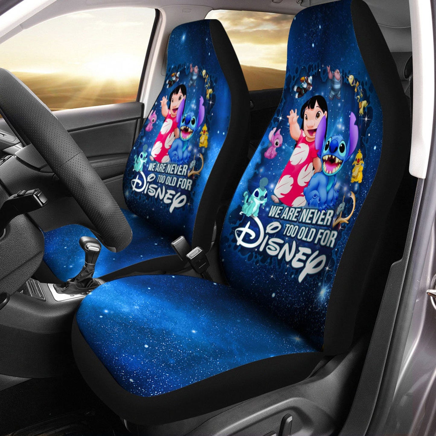 We Are Never Too Old Ohana Seat covers 0523