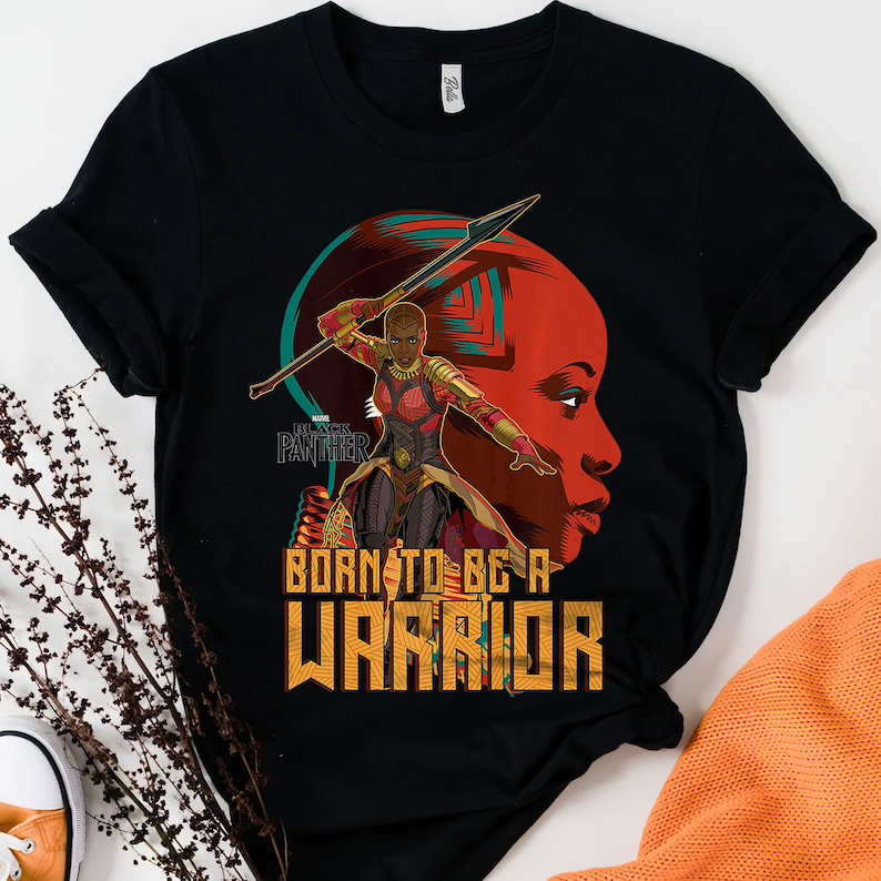 Born To Be A Warrior Panther Warrior T-shirt and Hoodie 0523