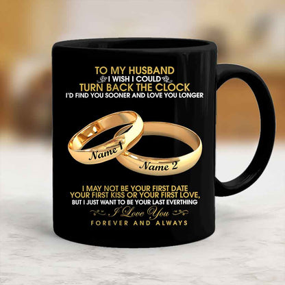 To My Husband - Personalized Husband And Wife Mug 0221