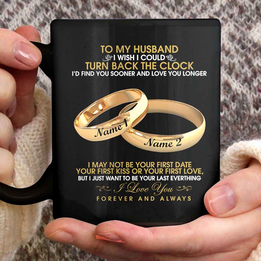 To My Husband - Personalized Husband And Wife Mug 0221