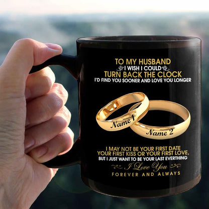 To My Husband - Personalized Husband And Wife Mug 0221