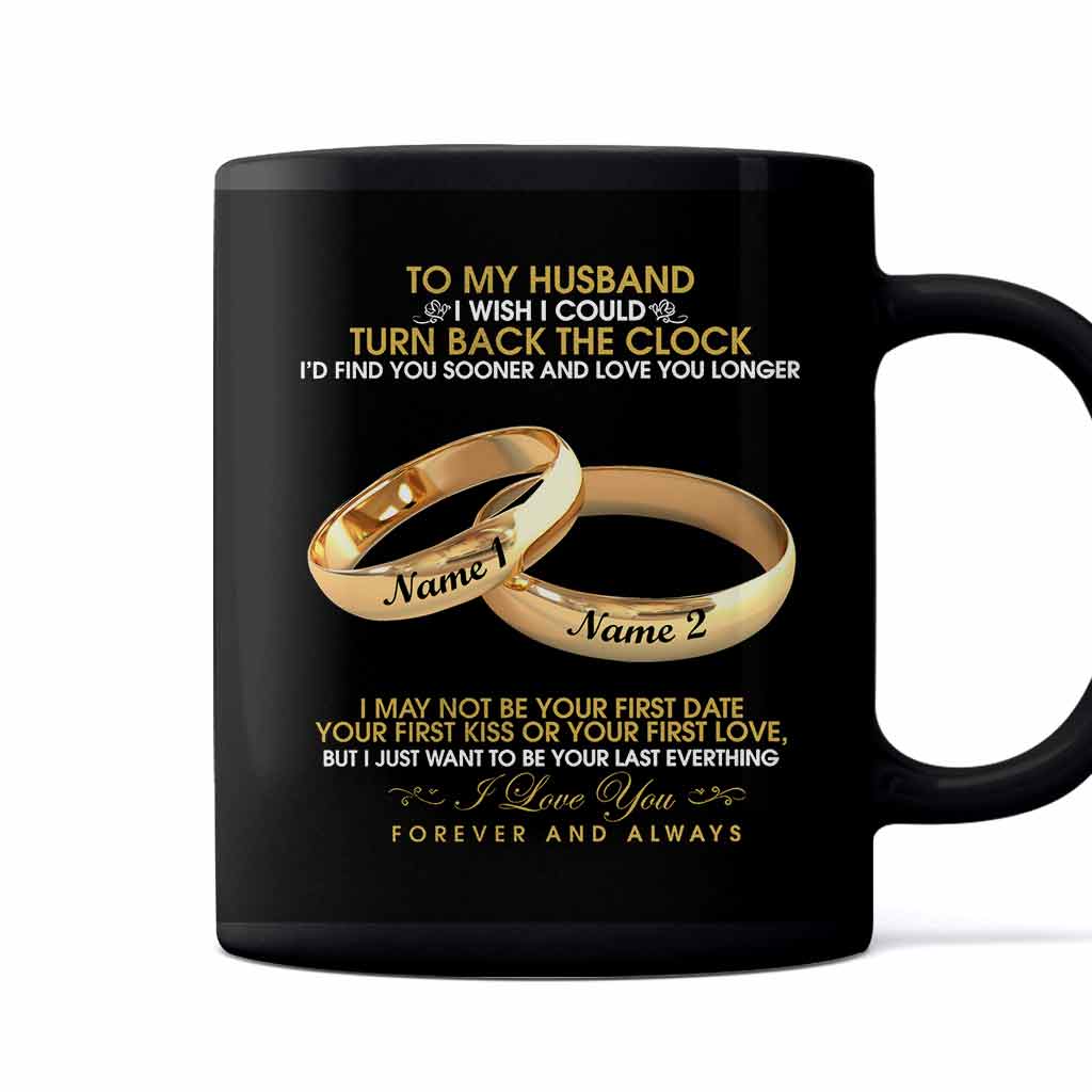 To My Husband - Personalized Husband And Wife Mug 0221