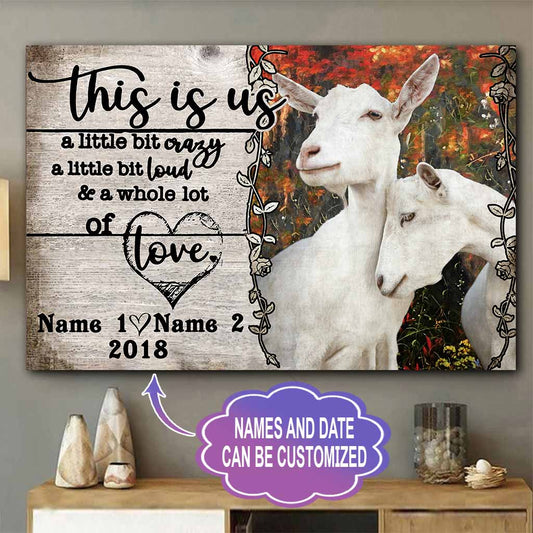 This Is Us - Goat Personalized Poster