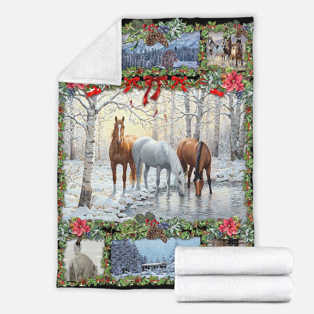 Horse Christmas Horse Blanket 0622