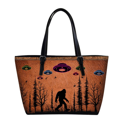 Believer Bigfoot Leather Bag 0622