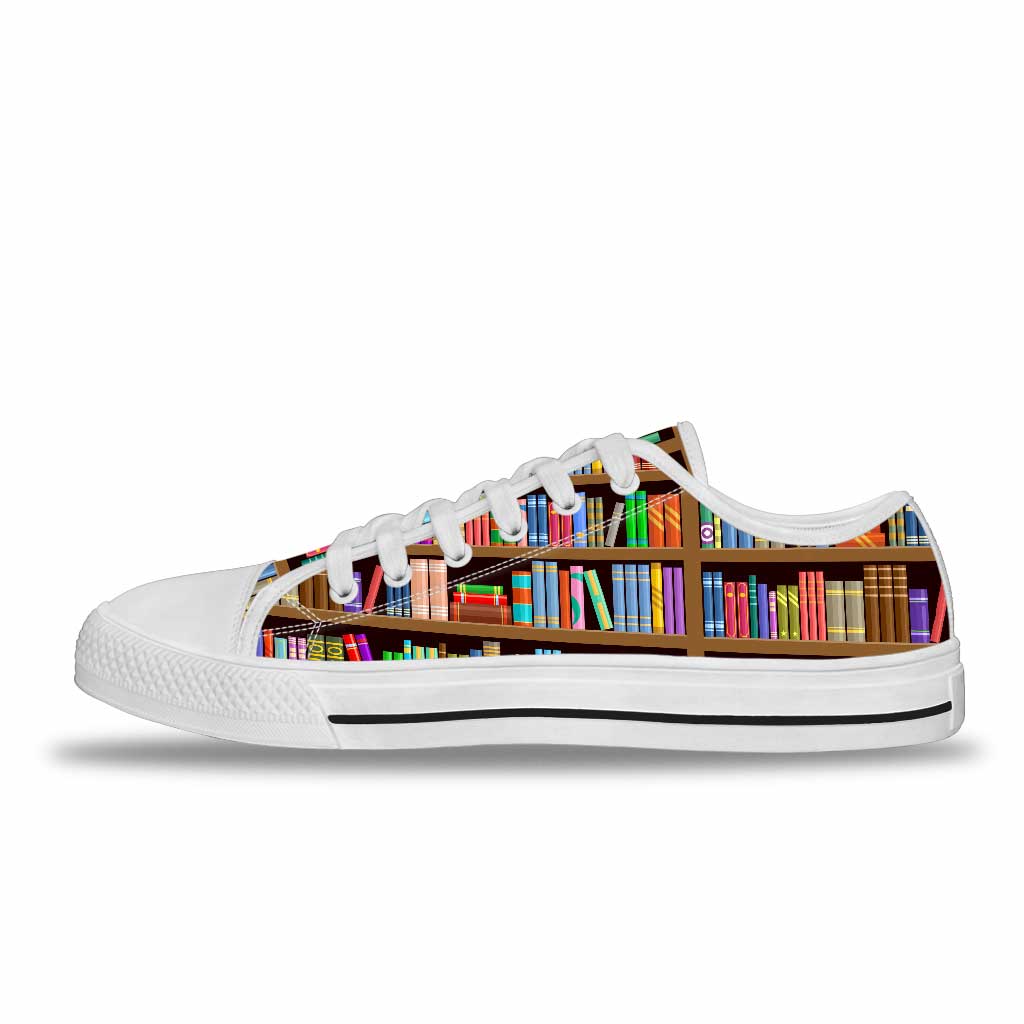 Books Lover Book Low Top Shoes 0622