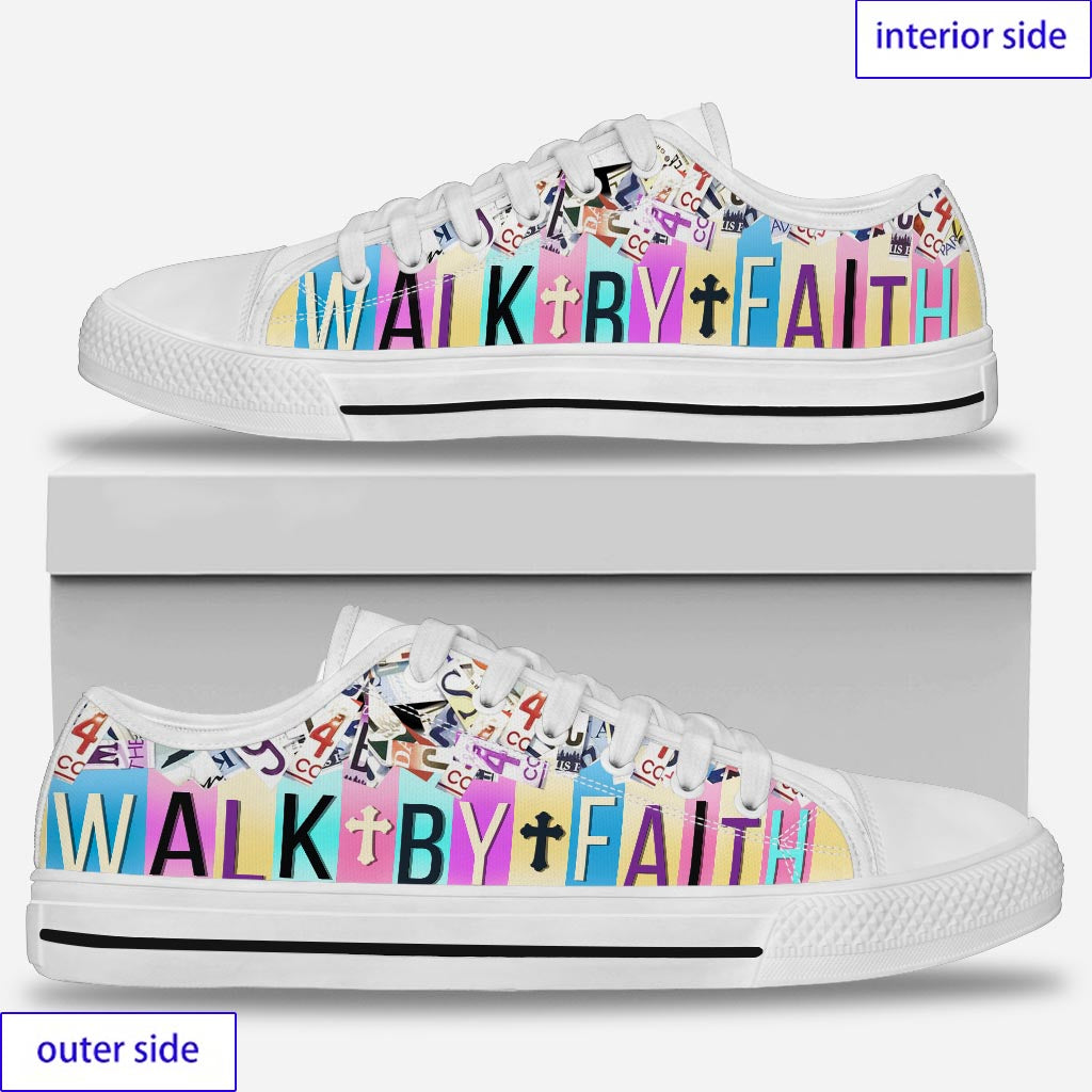 Walk By Faith Christian Low Top Shoes 0622