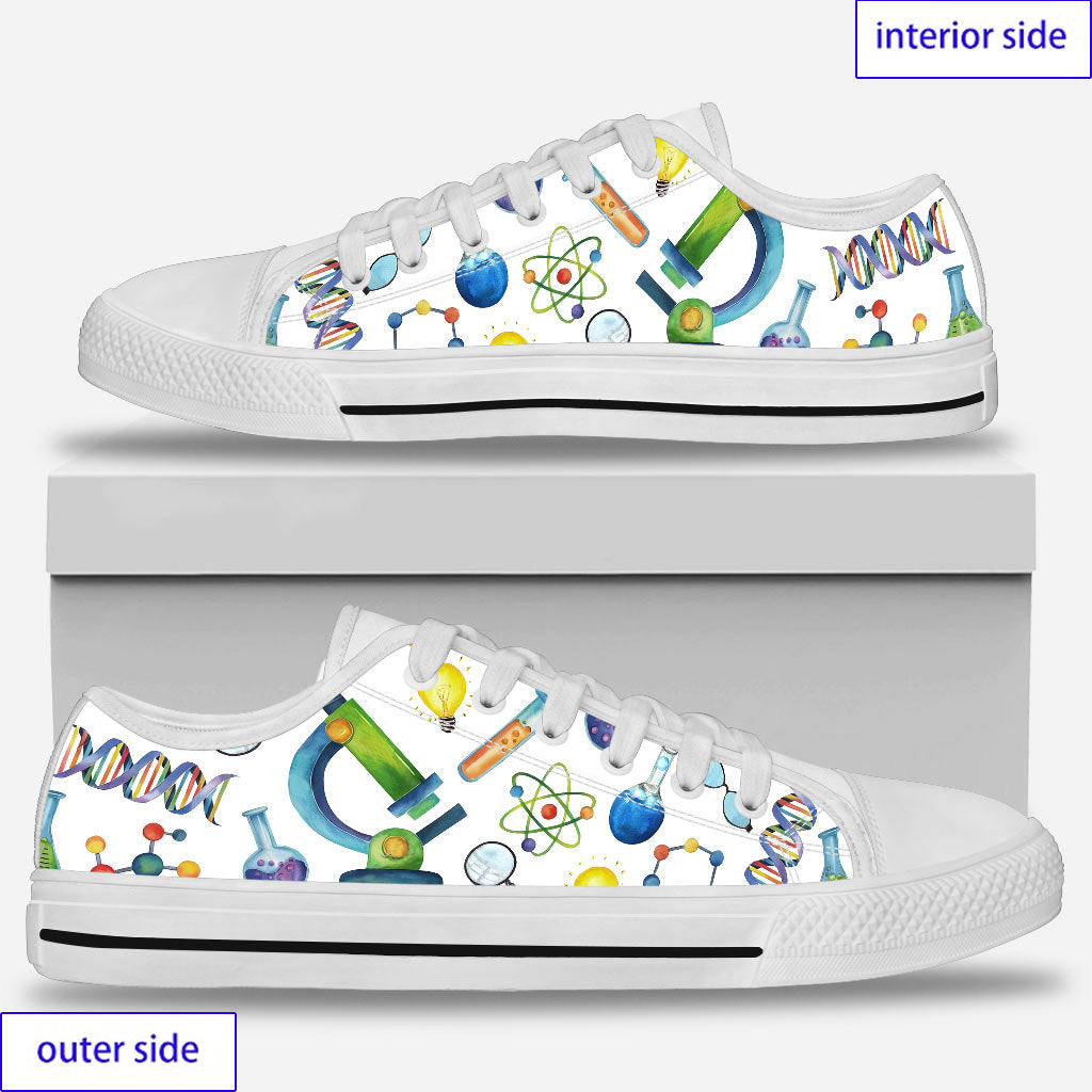 Cute Science Science Low Top Shoes 0622