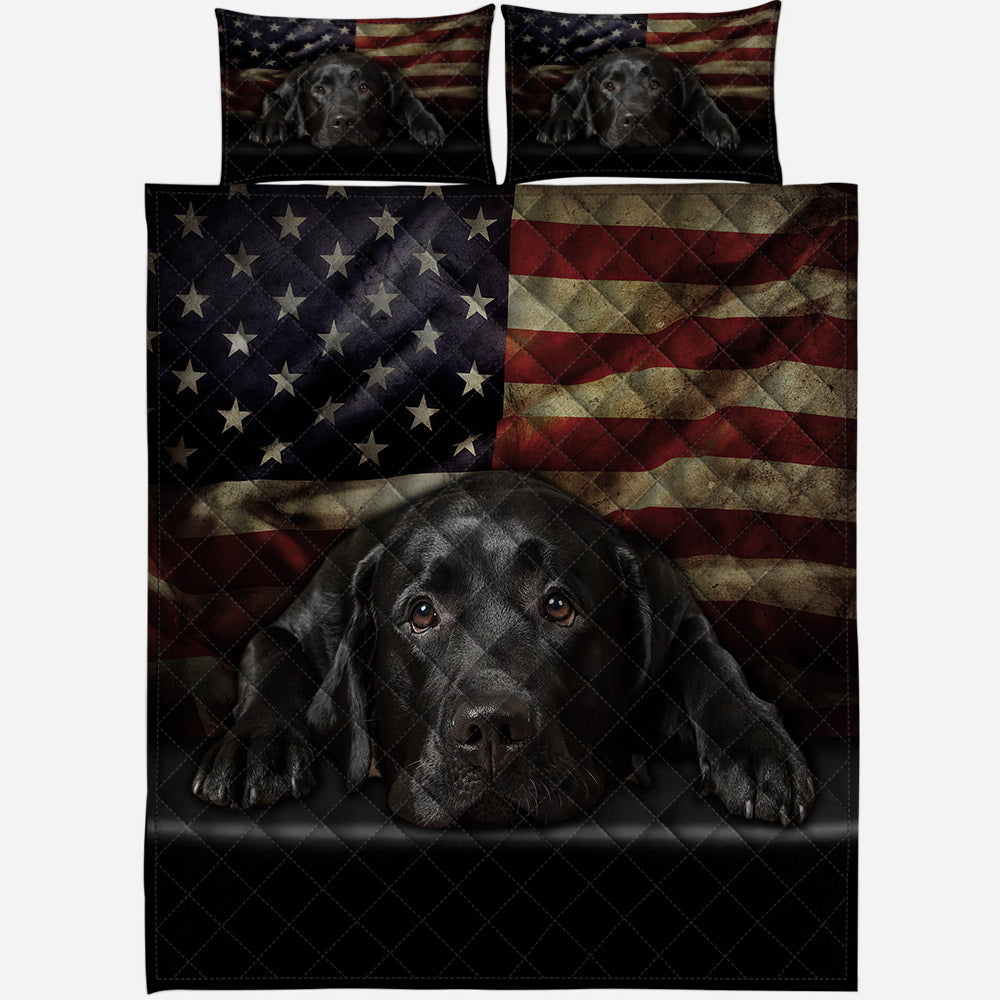 American Labrador Retriever Labrador Retriever Quilt Set 0622