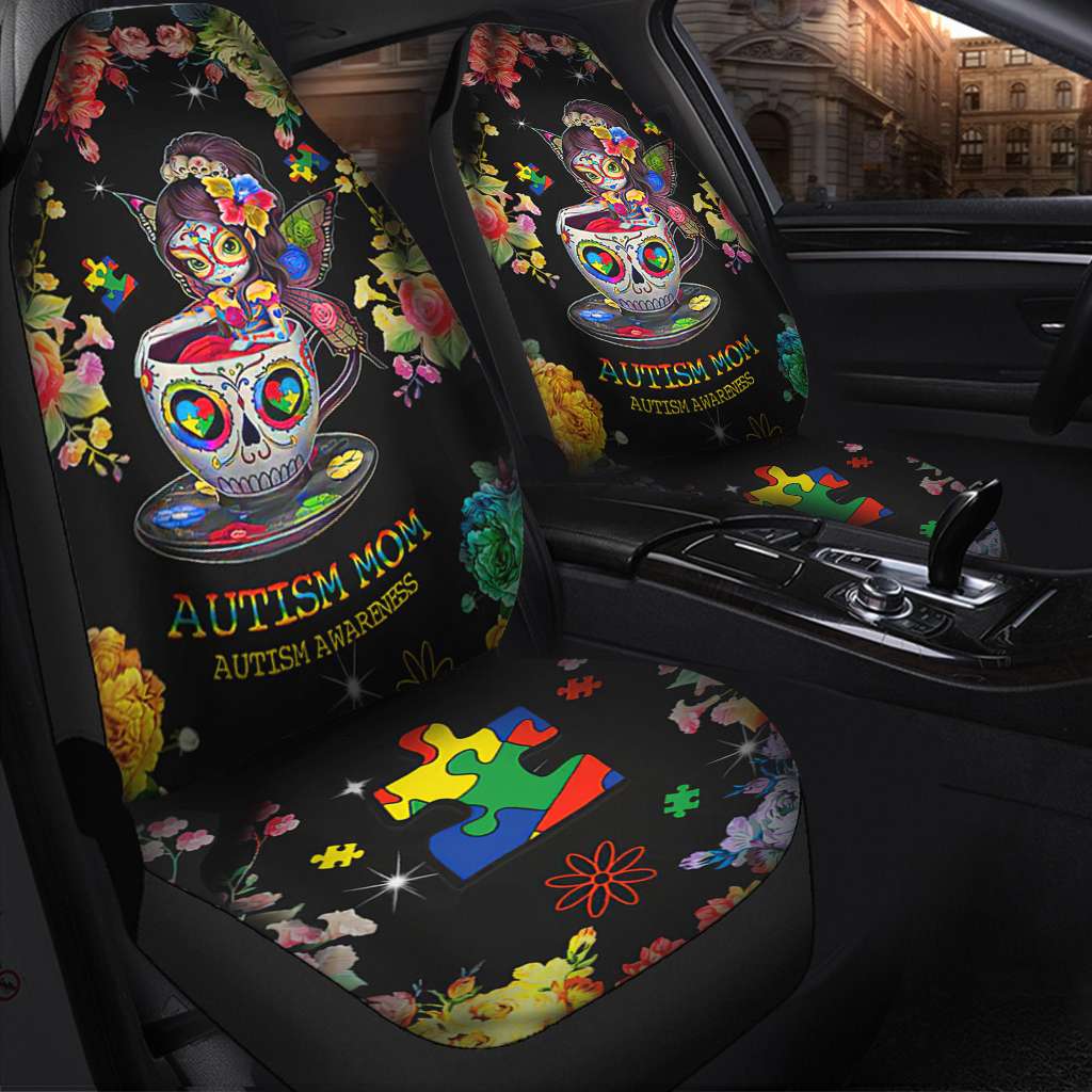 Autism Mom Autism Awareness Seat Covers 0622