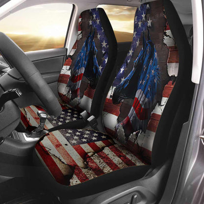 American Flag Horse Seat Covers 0622