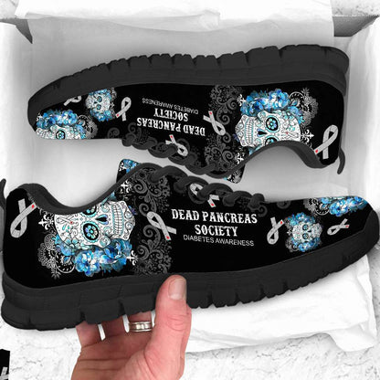 Dead Pancreas Society Diabetes Awareness Sneakers 0622