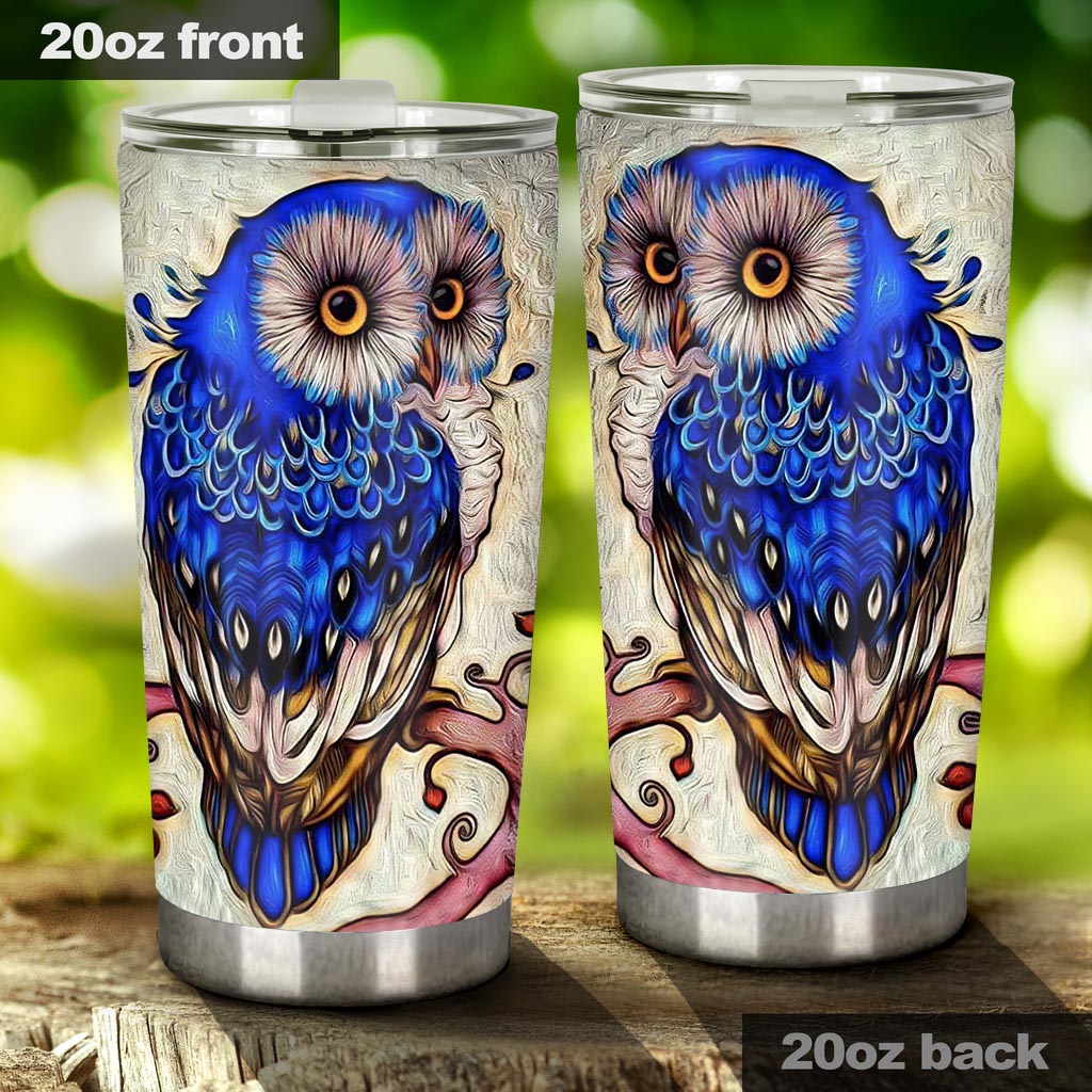 Artistic Owl- Tumbler 0622