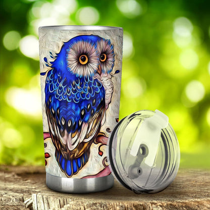 Artistic Owl- Tumbler 0622