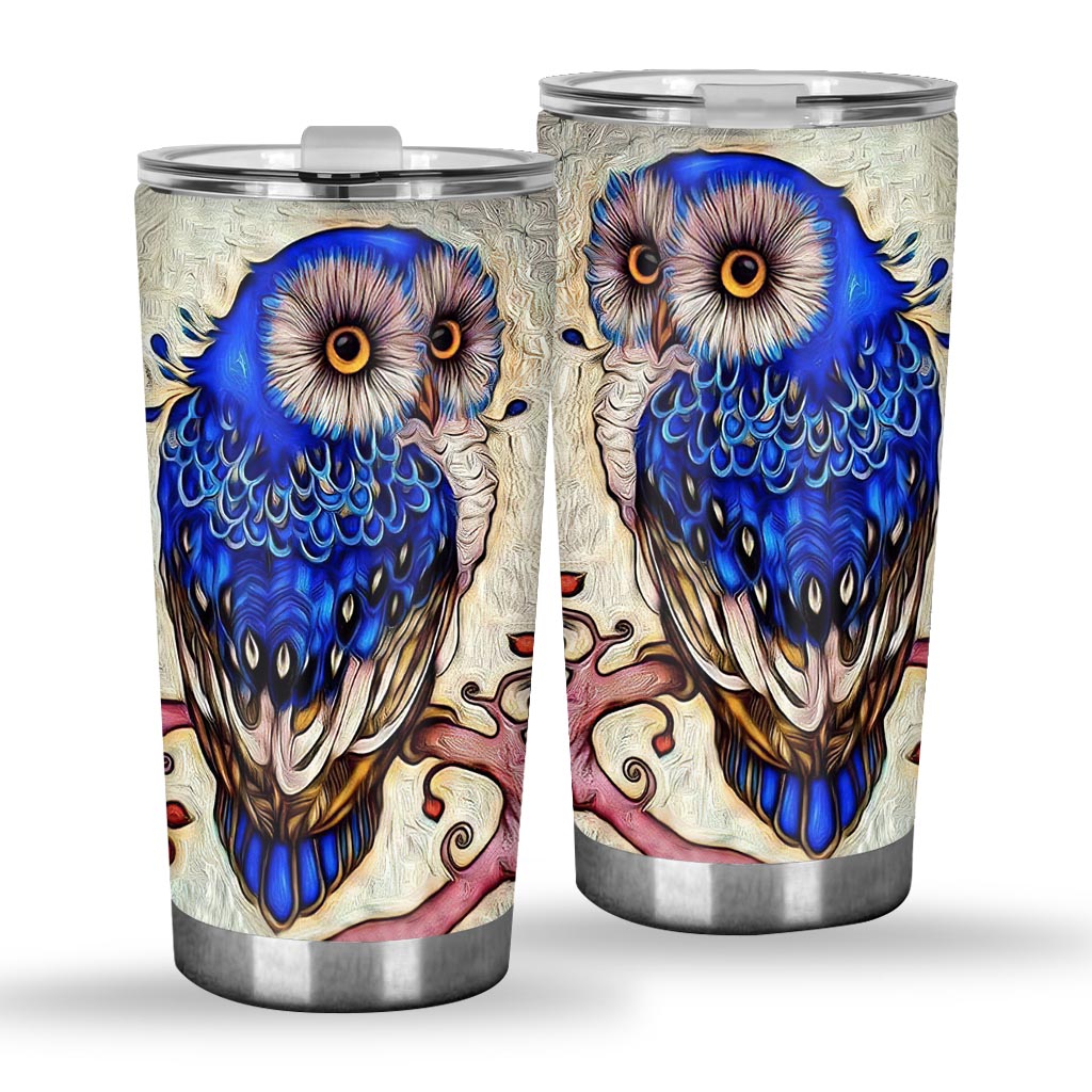 Artistic Owl- Tumbler 0622