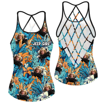 Wild Life - Personalized Car Cross Tank Top