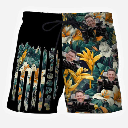 Wild Life - Personalized Car Hawaiian Shirt & Men Shorts