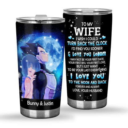 To My Wife - Personalized Seven Balls Tumbler